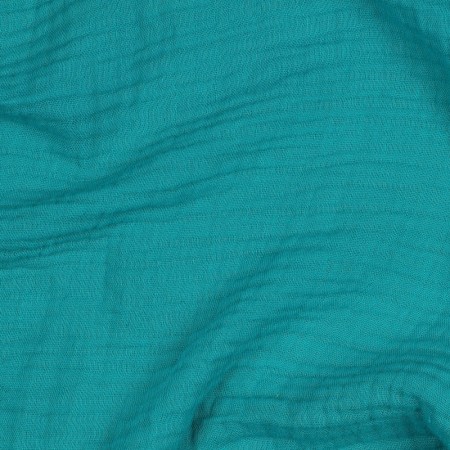 Tissu double gaze - Teal