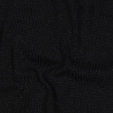 Tissu Bord-côte - Noir