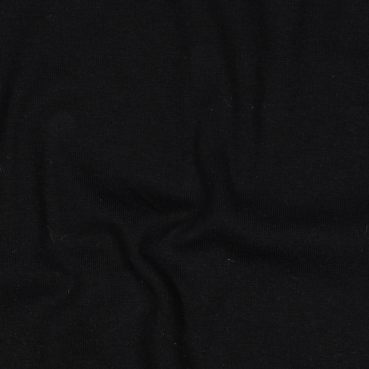 Tissu Bord-côte - Noir