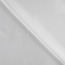 Doublure satin pongé - Blanc