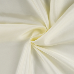 Doublure satin pongé - Écru