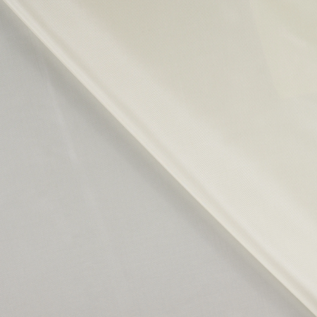 Doublure satin pongé - Écru