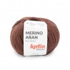 Merino aran de Katia : couleurs - 110 - Brun rouge