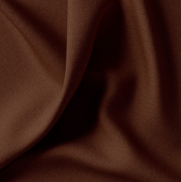 Tissu coton uni - Cacao