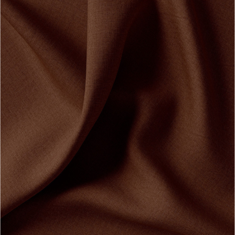 Tissu coton uni - Cacao