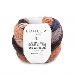 Symmetric socks & more degradé de Katia