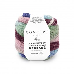 Symmetric socks & more degradé de Katia