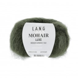 Mohair luxe de lang Yarns