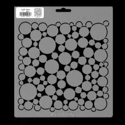 Stencil de patchwork - Pearls