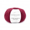 Light alpaca merino de Katia : Couleurs - 216 Violet bordeaux
