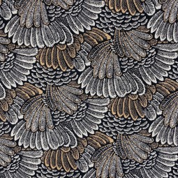 Tissu Bachette - Plumage