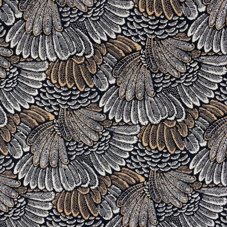 Tissu Bachette - Plumage