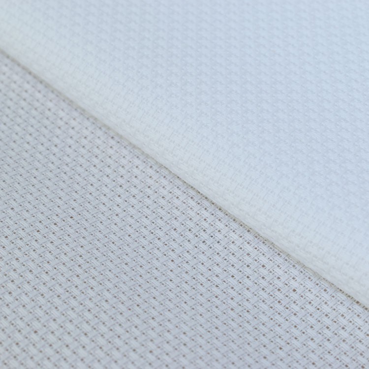 Toile à broder Aïda 4,35 pts/cm - Blanc