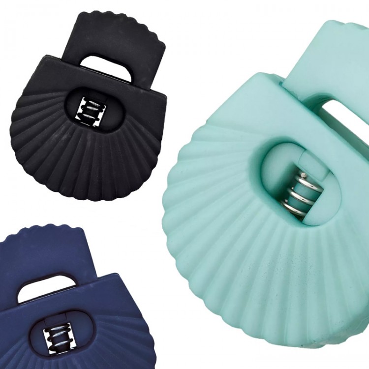 Arrêt cordon coquillage 1 trou