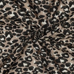 Tissu jacquard - Animal skin