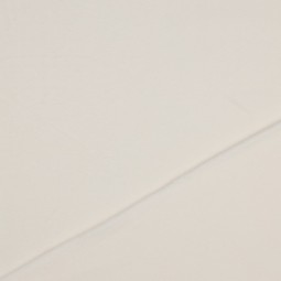 Tissu polaire chiné écru de coton biologique