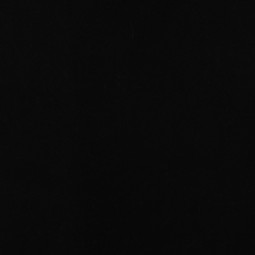 Tissu polaire chiné noir de coton biologique