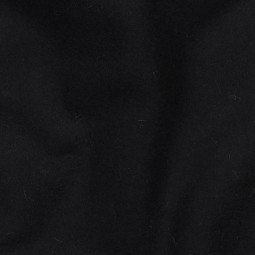 Tissu polaire chiné noir de coton biologique