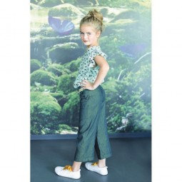 Tissu gabardine - Jean lavé bleu