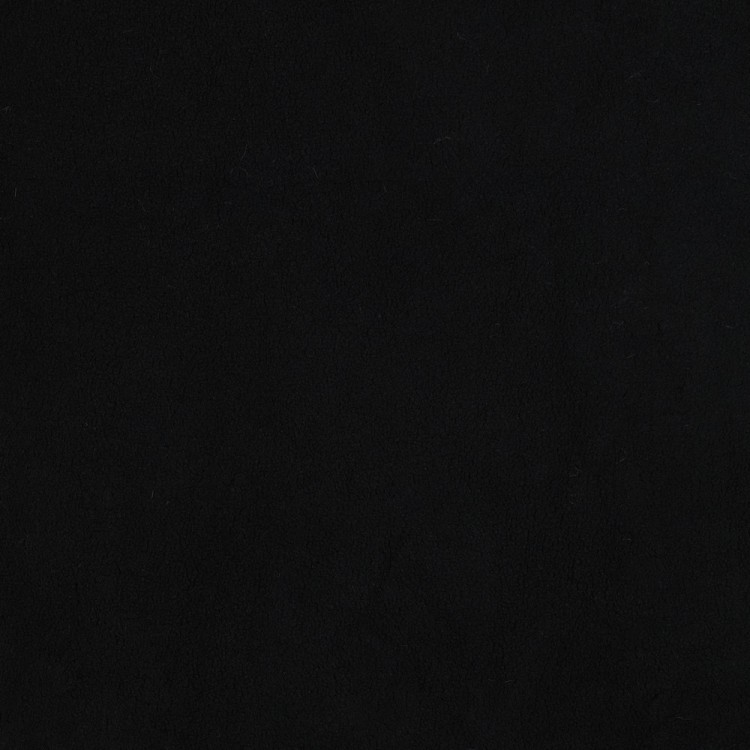 Tissu micro polaire - noir