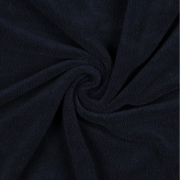 Tissu micro polaire - Marine