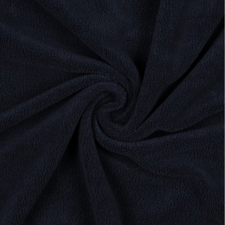 Tissu micro polaire - Marine