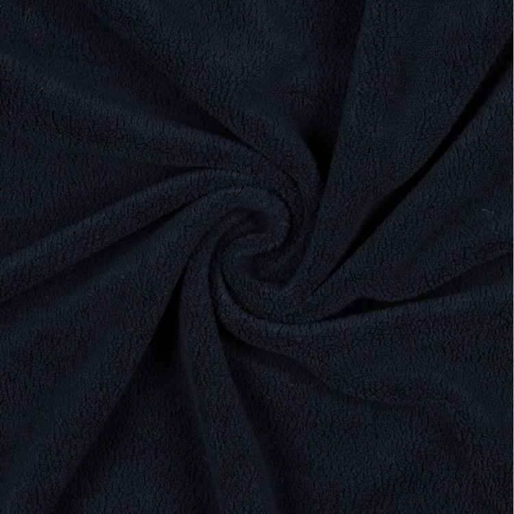 Tissu micro polaire - Marine