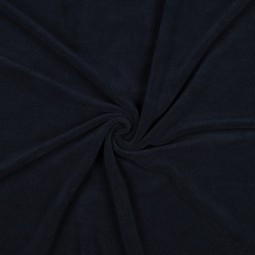 Tissu micro polaire - Marine