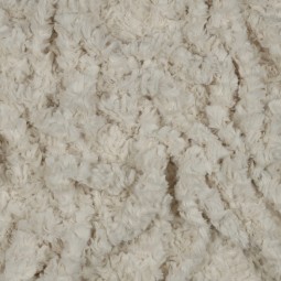 Tissu fausse fourrure - Ecru