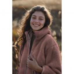 Tissu polaire - Marine