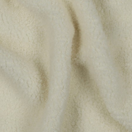 Tissu polaire - Ecru