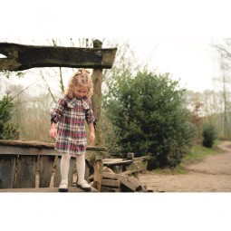 Tissu flanelle - Carreaux rouge vert