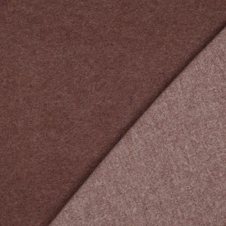 Tissu lainage - Polaire merino rouge