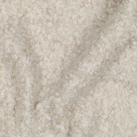 Lainage - Bouclettes beige chiné