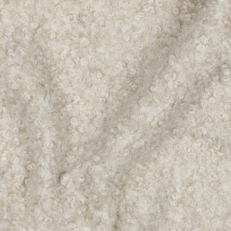 Lainage - Bouclettes beige chiné