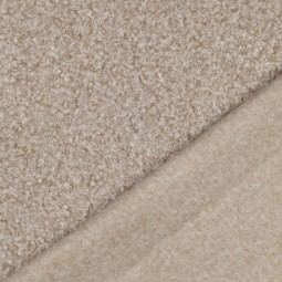 Lainage - Bouclettes sable chiné