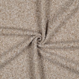 Lainage - Bouclettes sable chiné