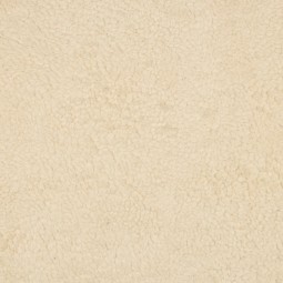 Tissu sherpa coton - Beige