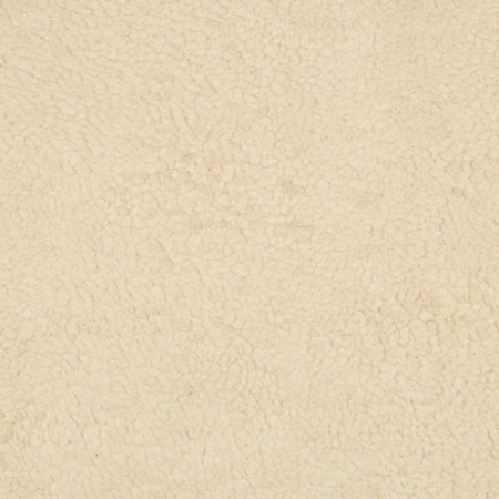 Tissu sherpa coton - Beige