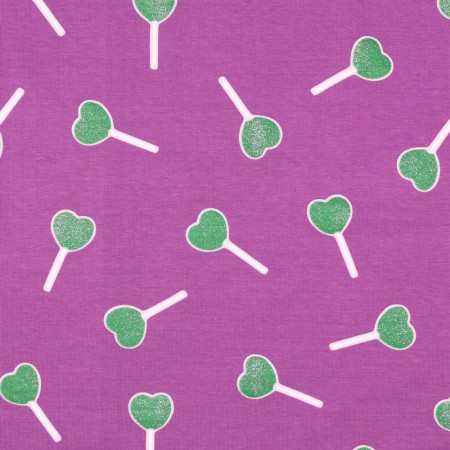 Tissu jersey - Lollypop violet