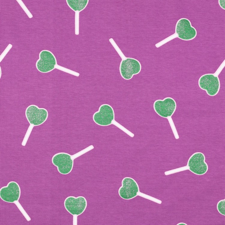 Tissu jersey - Lollypop violet