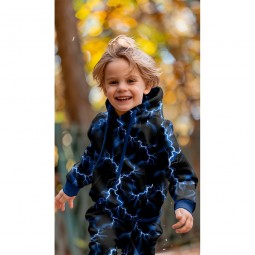 Tissu jersey sweat French Terry - Eclairs