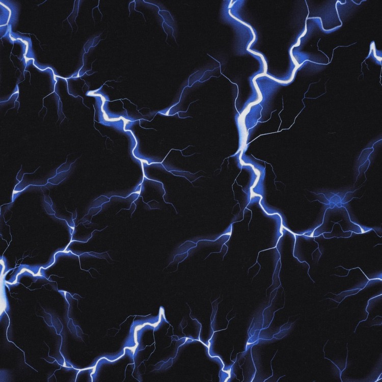 Tissu jersey sweat French Terry - Eclairs