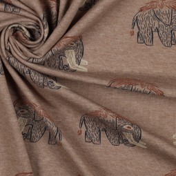 Tissu jersey - Mammouth