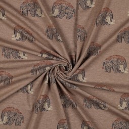 Tissu jersey - Mammouth