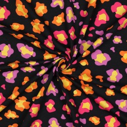 Tissu jersey paillettes - Animal skin