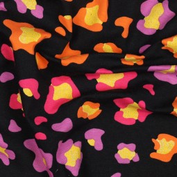 Tissu jersey paillettes - Animal skin