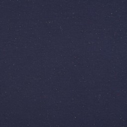 Tissu jersey sweat - Marine moucheté
