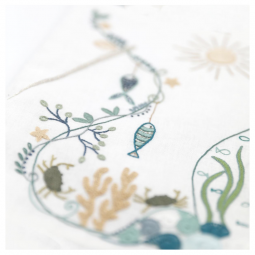 Kit de broderie - Un chat à la mer