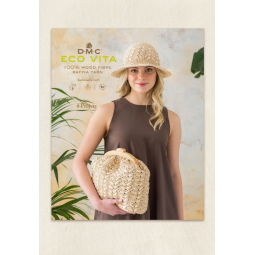 Catalogue - 6 projets 100% wood fibre Raffia yarn Eco Vita